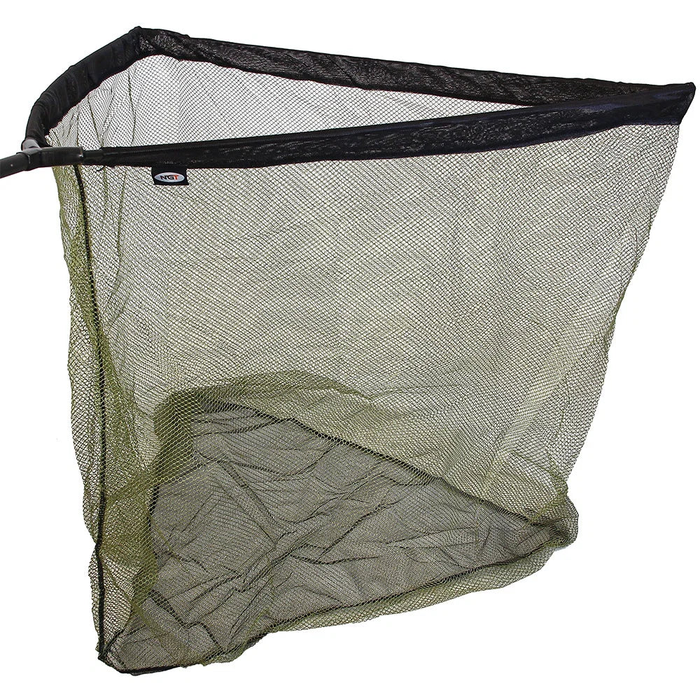 NGT 36" Specimen Net Two-Tone Mesh with Metal 'V' Block and Stink Bag