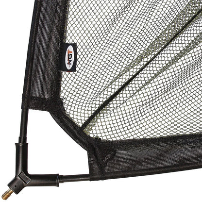 NGT 36" Specimen Net Two-Tone Mesh with Metal 'V' Block and Stink Bag