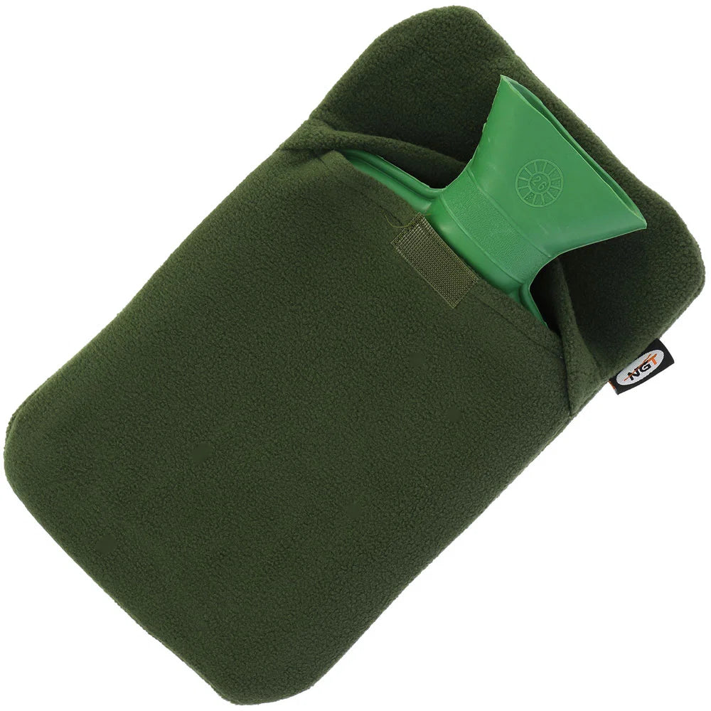 NGT Hot Water Bottle 1.5L Capacity with Fleece Lined Casing