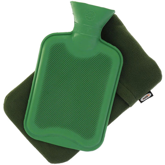 NGT Hot Water Bottle 1.5L Capacity with Fleece Lined Casing