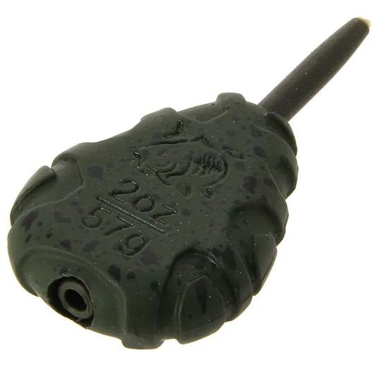 Black rubber duck with measurement markings on a white background