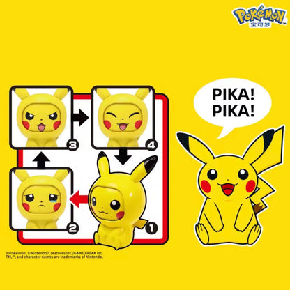 Pokemon Changing Face Figures 12 Piece Set Mini Figures Collectible Kids Toy Gift
