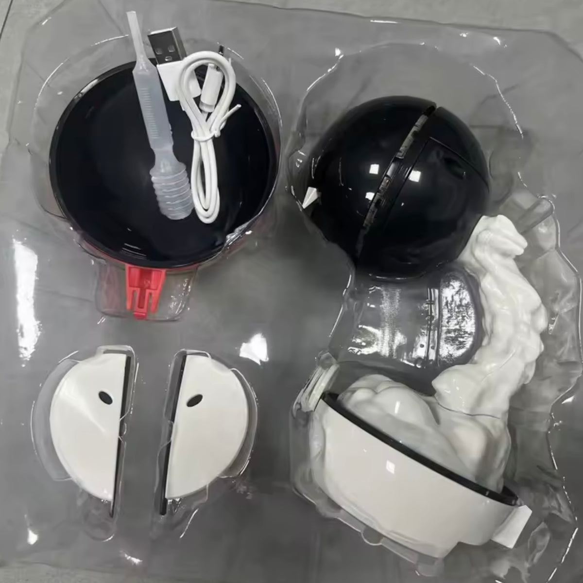 Pokémon Gastly LED Mist Humidifier Night Light USB Rechargeable Ghost Display