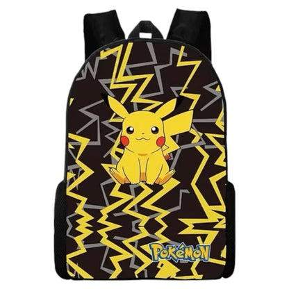 Pokémon Backpack Kids Shoulder Bag Lunch Bag Pencil Case School Set
