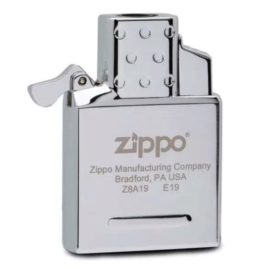 Zippo Regular Chrome Butane Refillable Single Torch Lighter Insert