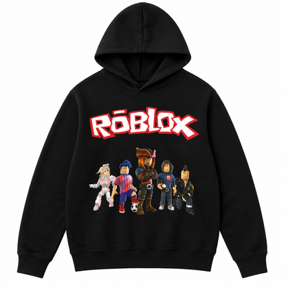 Roblox Black Children's Hoody Size 3 - 14 Years