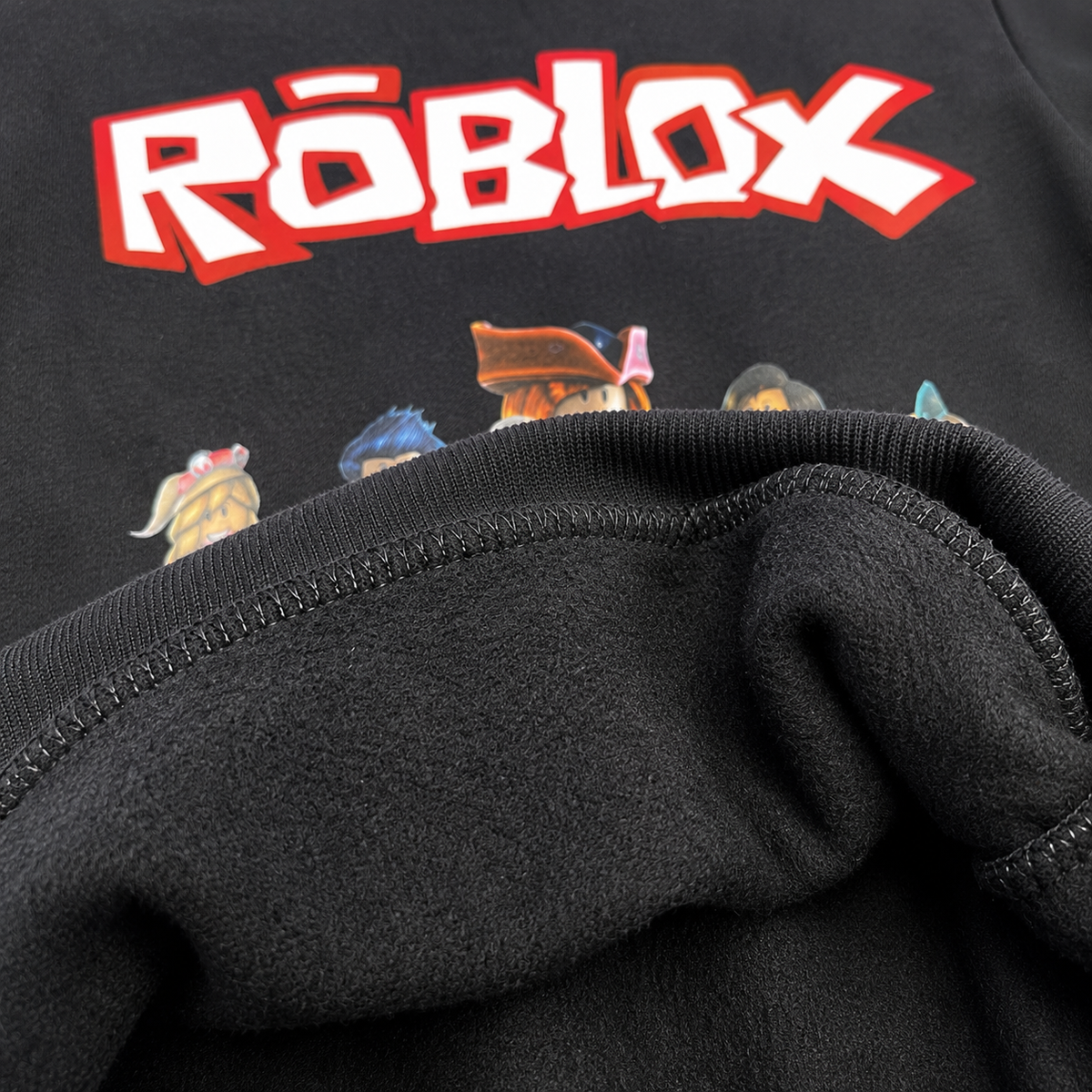 Roblox Black Children's Hoody Size 3 - 14 Years