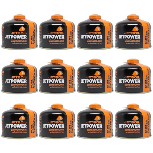 Jetboil JetPower Fuel 230g Gas Canister x12 Pack