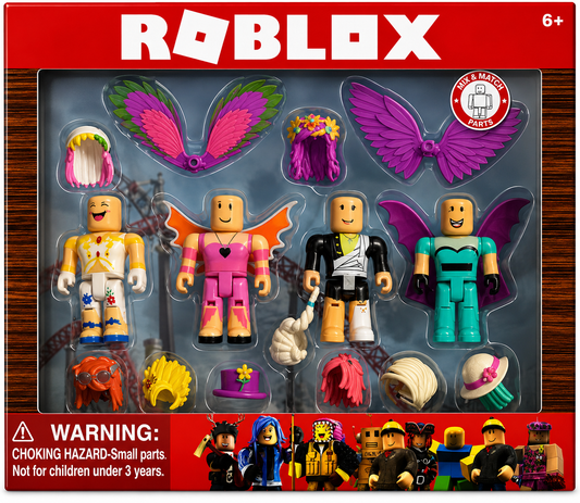 Roblox Mix & Match Rotating Toy Figures - Fairy & Co