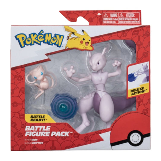 Pokémon Battle Figure Pack Mew & Mewtwo