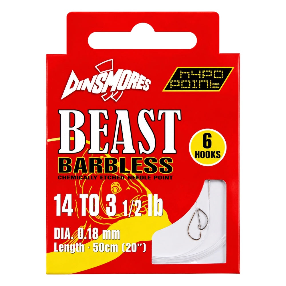 Dinsmores Hooks To Nylon Size 14 3.5Ib line