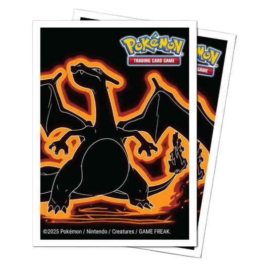 Pokémon Neon Kanto Apex Deck Protector Sleeves Charizard 105ct