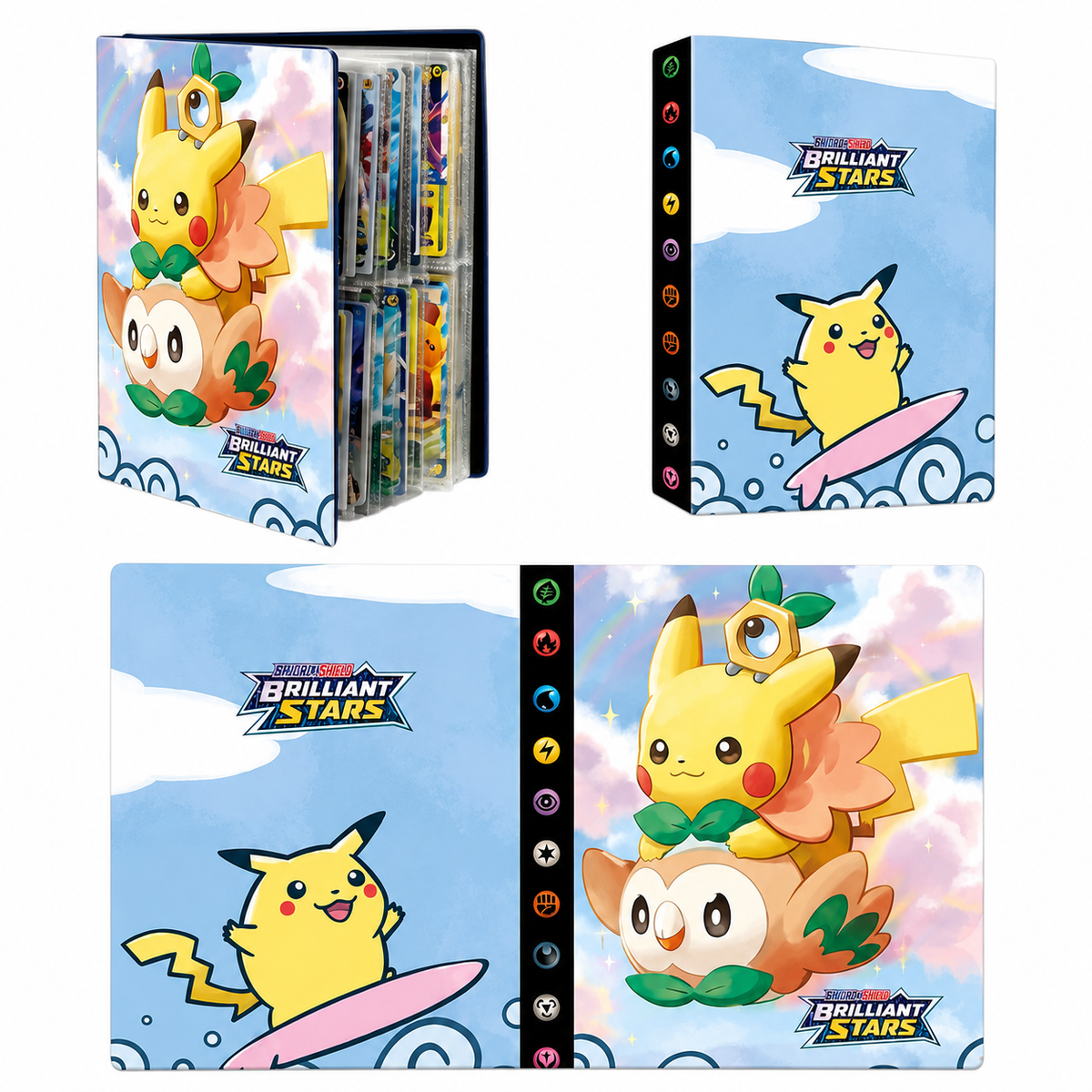 Pokémon 240 Sleeve 30 Page Trading Card Storage Albums Binder