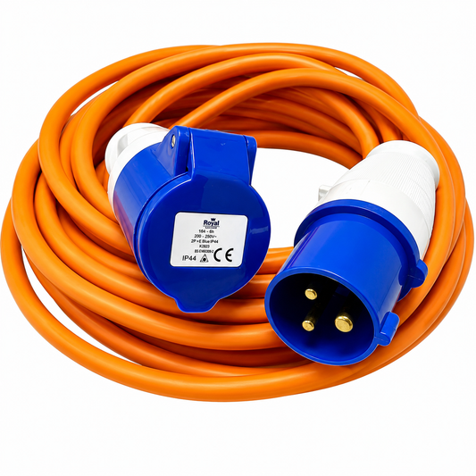 Royal Leisure 2.5mm 100% Copper 10m Mains Lead