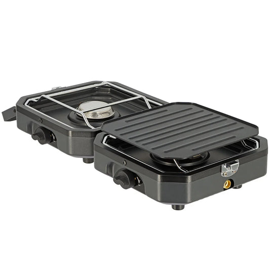 NGT XT Stove Twin Stove System With Griddle & Case