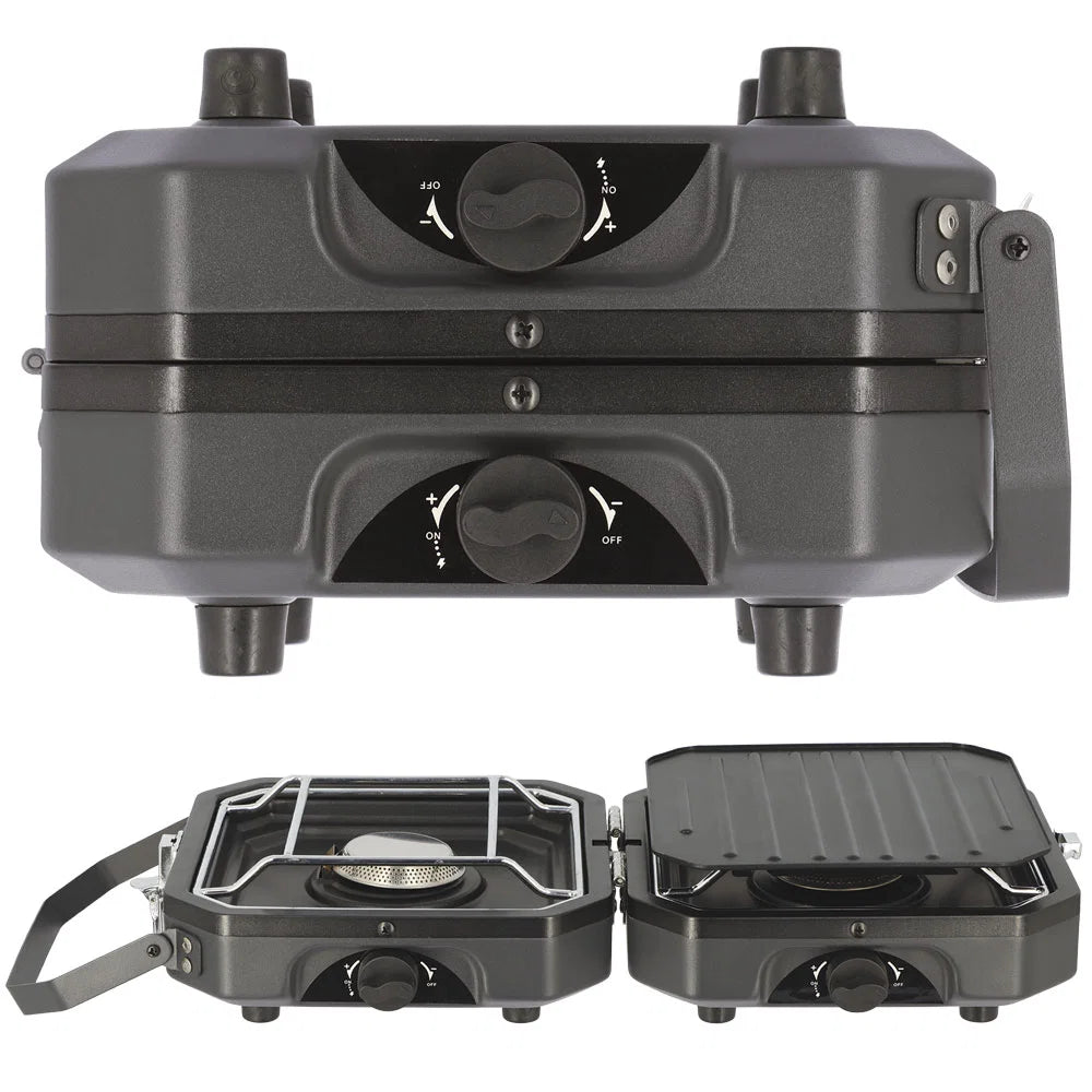 NGT XT Stove Twin Stove System With Griddle & Case