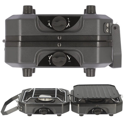 NGT XT Stove Twin Stove System With Griddle & Case
