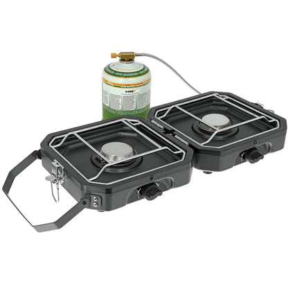 NGT XT Stove Twin Stove System With Griddle & Case