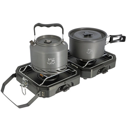 NGT XT Stove Twin Stove System With Griddle & Case