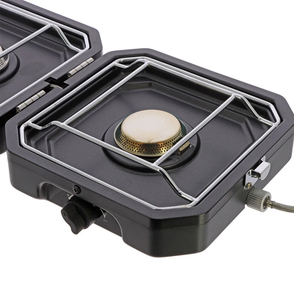 NGT XT Stove Twin Stove System With Griddle & Case