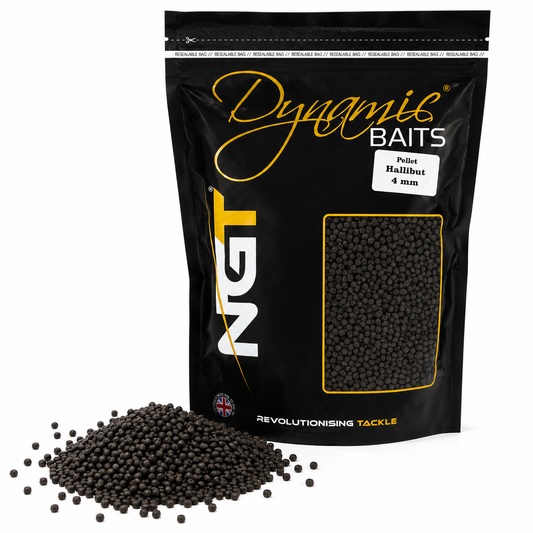 NGT Halibut Pellets 4mm 800g Carp Fishing Bait Coarse Groundbait Feeder PVA