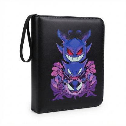 Pokémon Gastly Evolutions 4 Pocket Ring Binder For TCG Storage