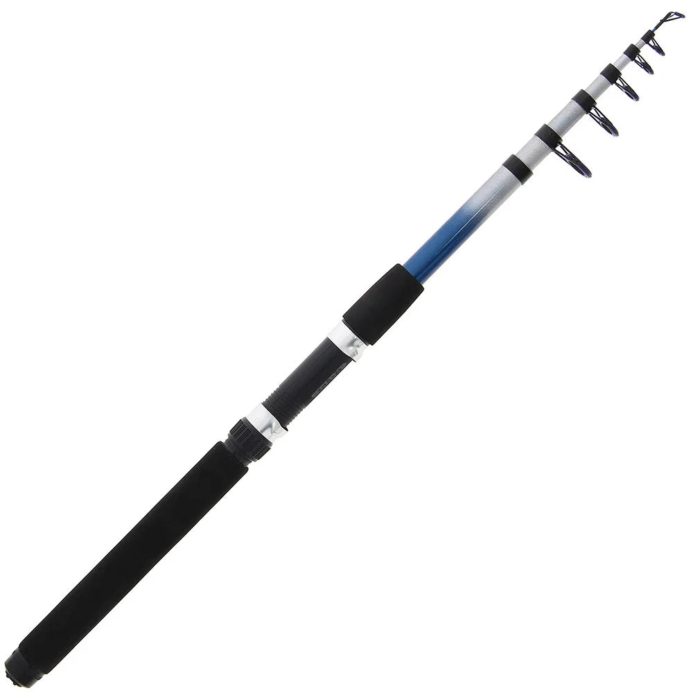 Angling Pursuits Trekker 10ft Telescopic Fishing Rod Travel Rod Fibreglass 20-50g