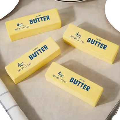 Butter Squeeze Fidget Toy Soft Sensory Stress Relief Squishy Novelty Gift Yellow