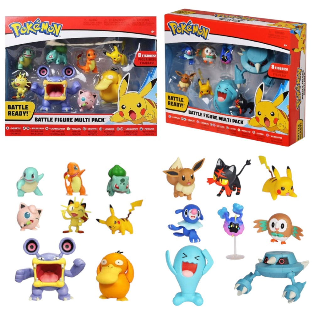 Pokémon Battle Figure Bundles 8 Pack