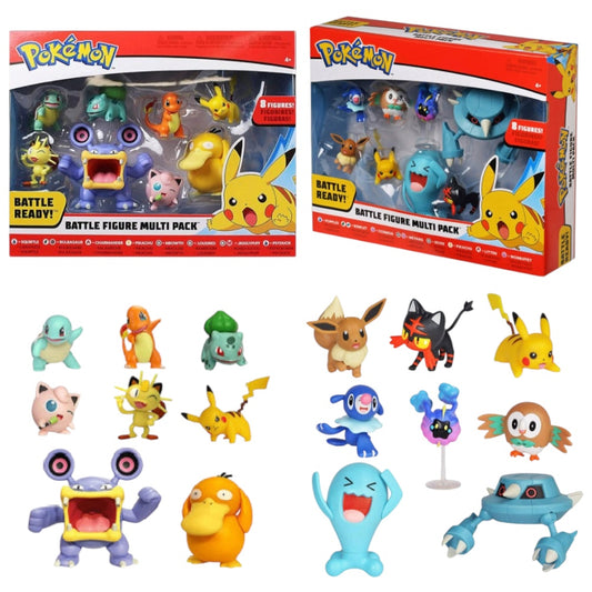 Pokémon Battle Figure Bundles 8 Pack