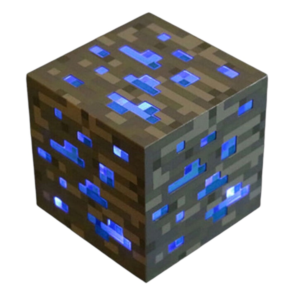 Minecraft Light Up Emerald Ore Lamp