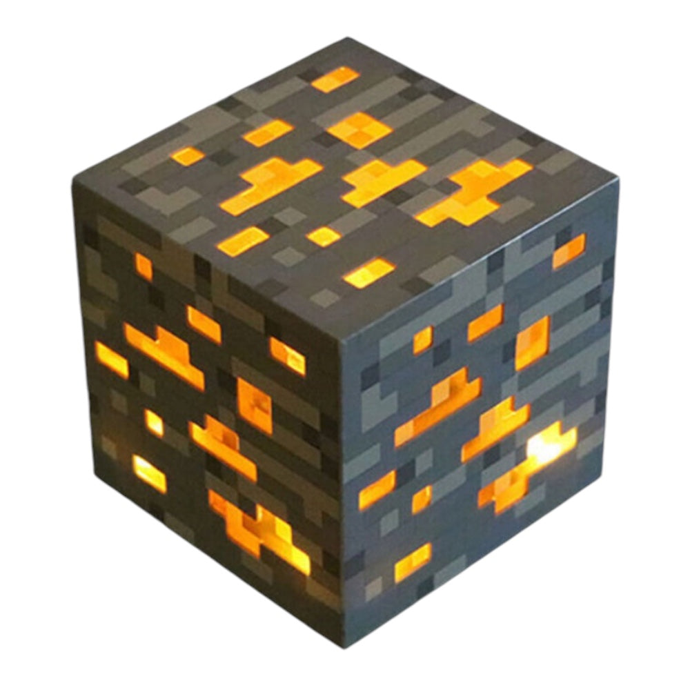 Minecraft Light Up Emerald Ore Lamp