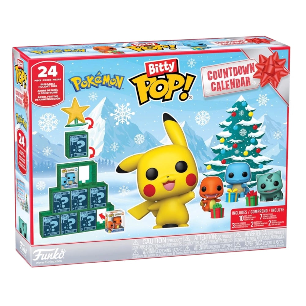 Bitty Pop! Pokemon Christmas Advent Countdown Calendar