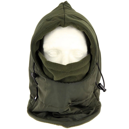 NGT DLX Snood Fleece Lined Water and Wind Proof Deluxe Snood with Face Guard