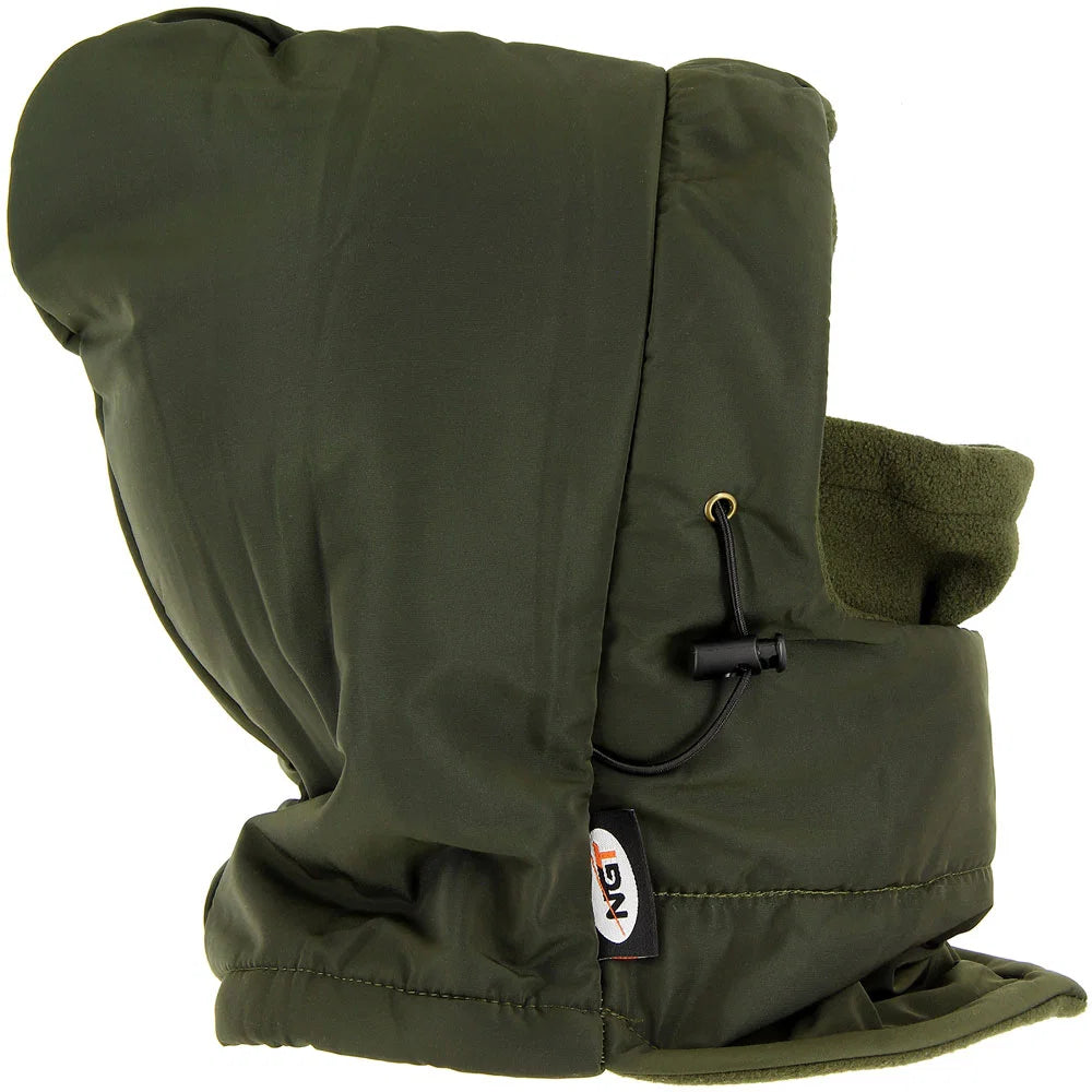 NGT DLX Snood Fleece Lined Water and Wind Proof Deluxe Snood with Face Guard