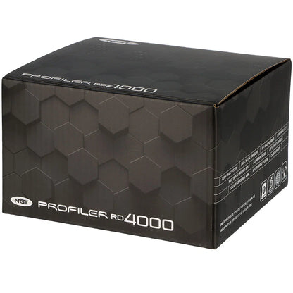 Black box with 'Profiler RD4000' branding on a white background