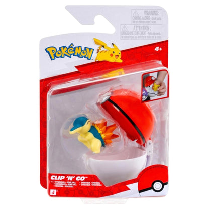 Pokémon Clip N Go Cyndaquil & Poke Ball