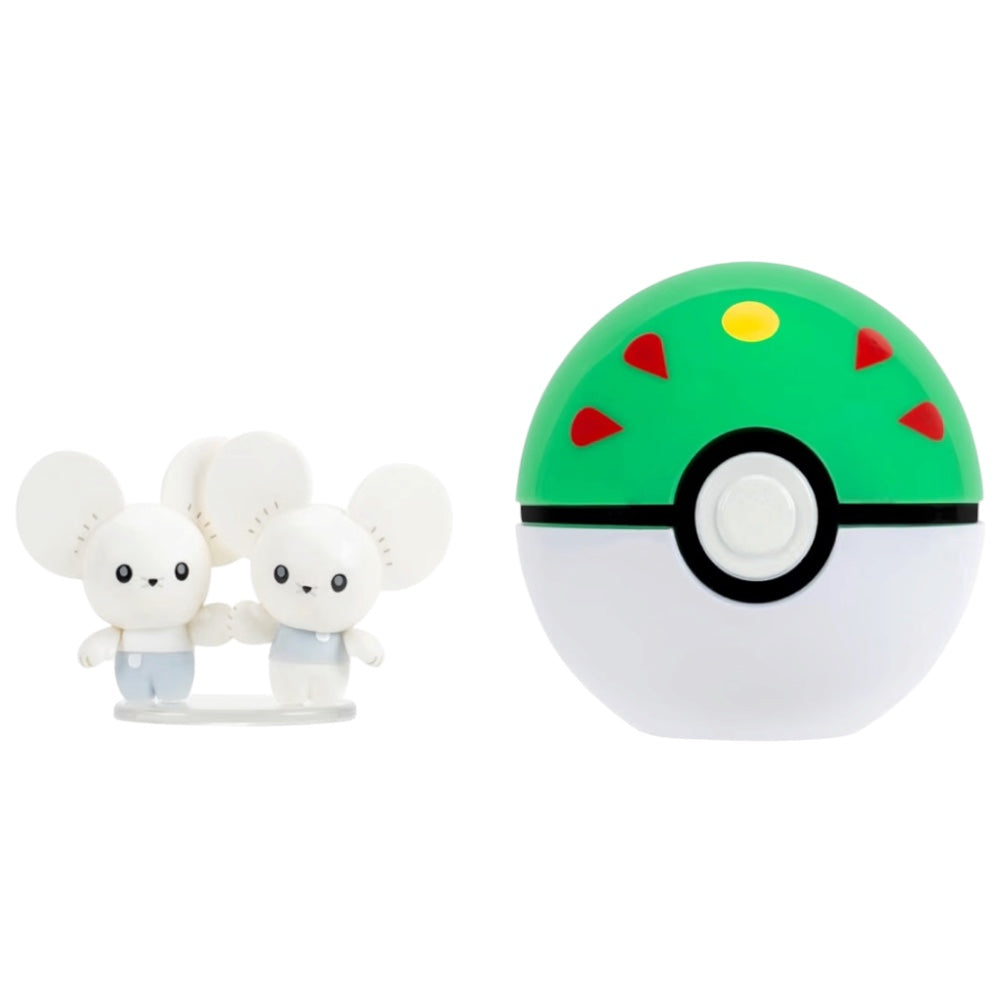 Pokémon Clip N Go Tandemaus & Friend Ball