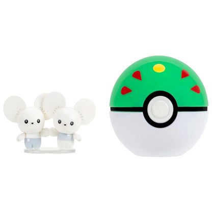 Pokémon Clip N Go Tandemaus & Friend Ball