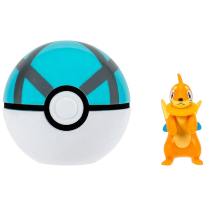 Pokémon Clip N Go Buizel & Net Ball