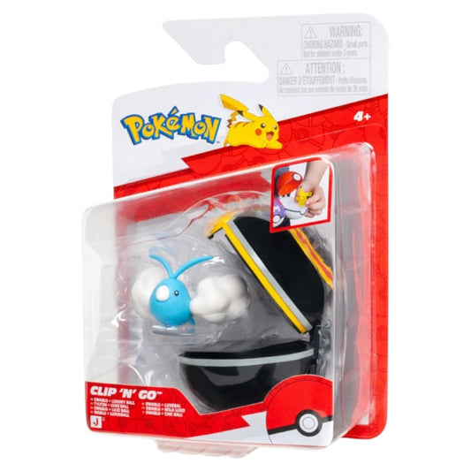 Pokémon Clip N Go Swablu & Luxury Ball