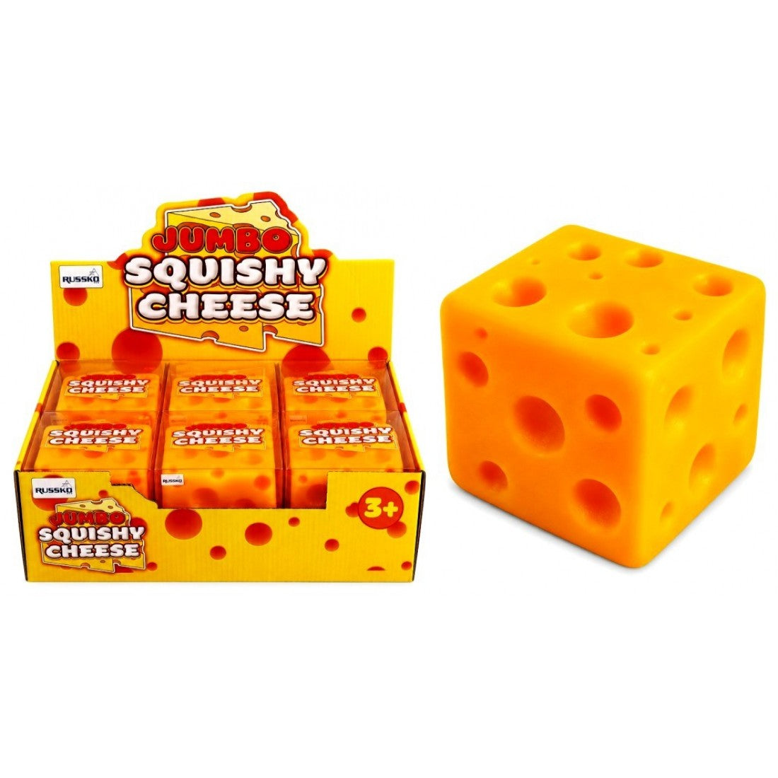 Cheese Jumbo 12cm Squishy Fidget Toy