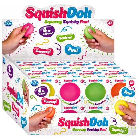 Squishdoh Mini 4cm Neon Ball Fidget Toy