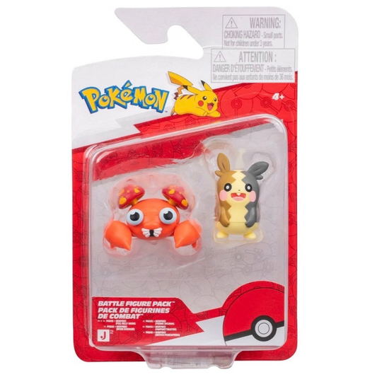 Pokémon Battle Figures Paras & Morpeko