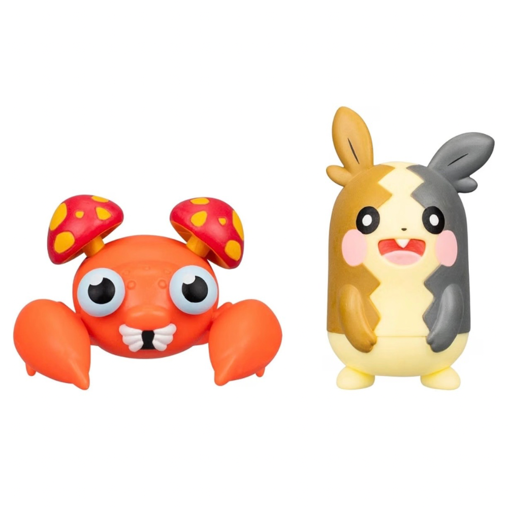 Pokémon Battle Figures Paras & Morpeko