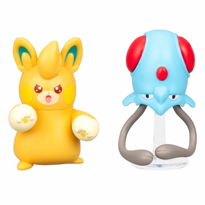 Pokémon Battle Figures Pawmo & Tentacool