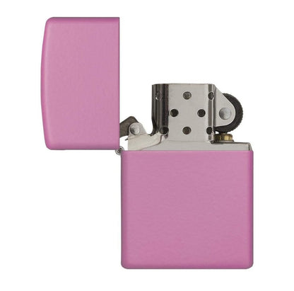 Zippo Regular Pink Matte Refillable Windproof Lighter
