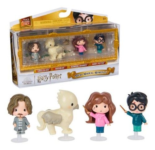 Harry Potter Micro Magical Moments Figures Set Harry Hermione Sirius Buckbeak