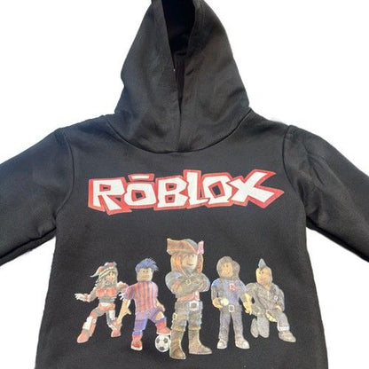 Roblox Black Children's Hoody Size 3 - 14 Years