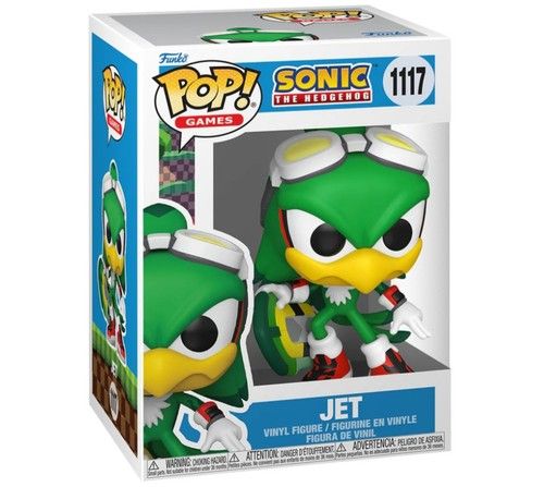 Funko Pop! Games 1117: Sonic Jet